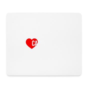 Cancun 2024 Heart Holiday - Mouse Pad (horizontal) - white - Front