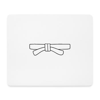 belt - Mouse Pad (horizontal) - white - Front
