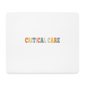 Critical Care Nurse Registered Nurse RN LPN - Mouse Pad (horizontal) - white - Front
