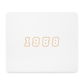 1958 Jahr Zahl - Mousepad (Querformat) - Weiß - Vorne