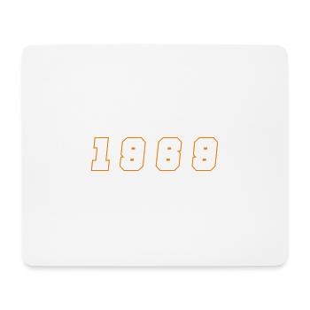 1969 Jahr Zahl - Mousepad (Querformat) - Weiß - Vorne