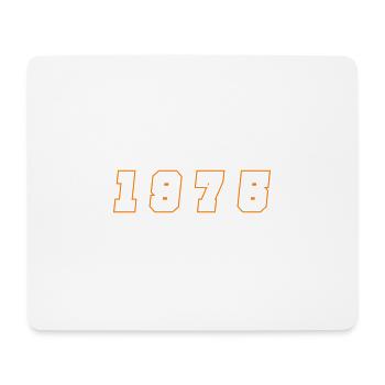 1975 Year Number - Mouse Pad (horizontal) - white - Front