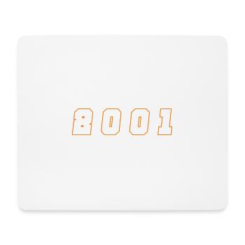 Numéro de l’année 2001 - Tapis de souris (format paysage) - blanc - Devant