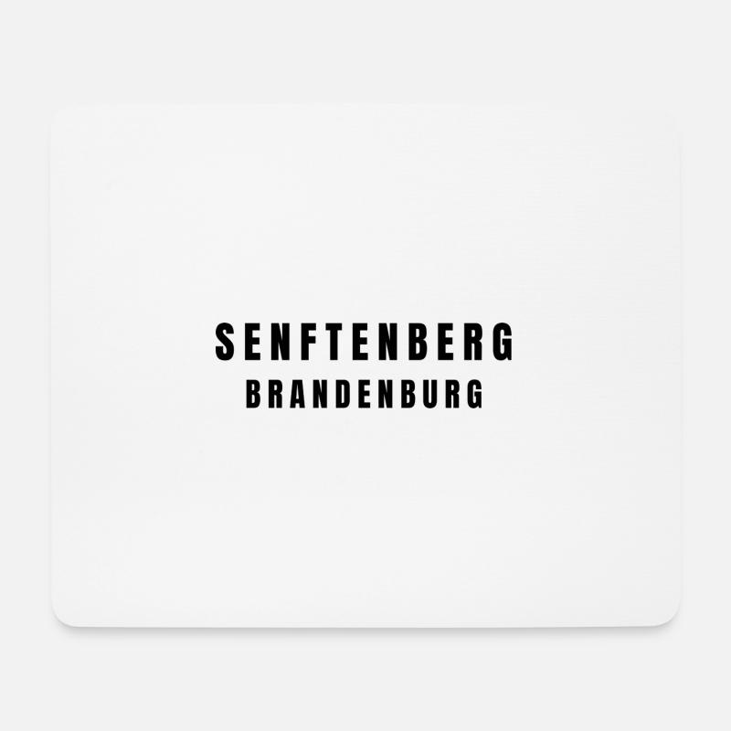 Senftenberg Brandenburg - Mousepad (Querformat) - Weiß