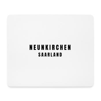 Neunkirchen Saarland - Mouse Pad (horizontal) - white - Front