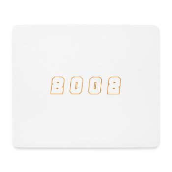 2002 Year Number - Mouse Pad (horizontal) - white - Front