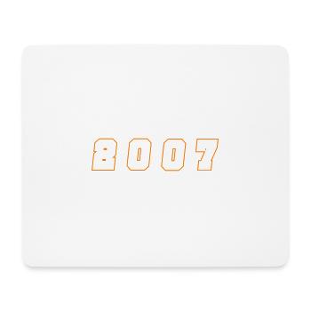 2007 Year Number - Mouse Pad (horizontal) - white - Front