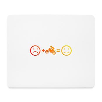 Freestyle Motocross Men's Dirt Bike Women - Mouse Pad (horizontal) - white - Front