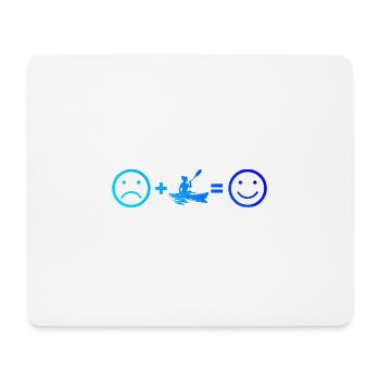 Women's Men's Kayak Kayak Canoe Kayaking - Mouse Pad (horizontal) - white - Front