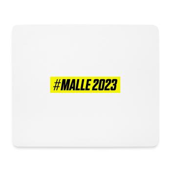 Malle 2023 - Mouse Pad (horizontal) - white - Front