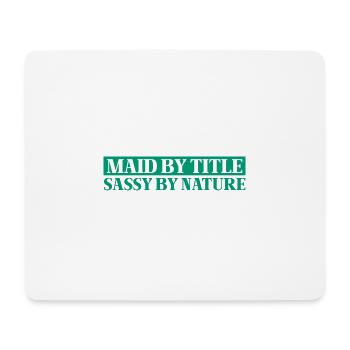 Bridesmaid of Honor Bachelorette Bestie Party - Mouse Pad (horizontal) - white - Front