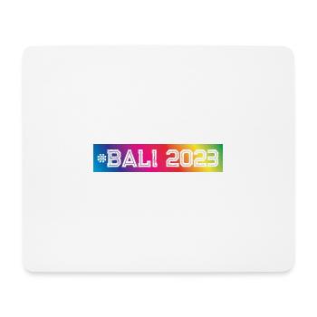 Bali 2023 Colorful - Mouse Pad (horizontal) - white - Front
