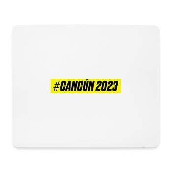 Cancun 2023 - Mousepad (Querformat) - Weiß - Vorne