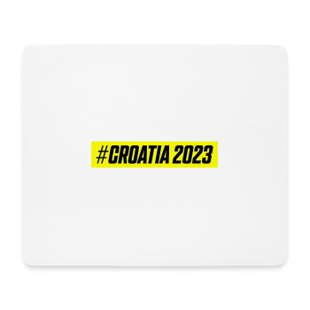 Croatia 2023 - Mousepad (Querformat) - Weiß - Vorne