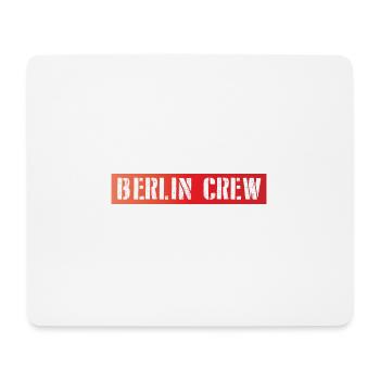 Berlin Crew - Mousepad (Querformat) - Weiß - Vorne
