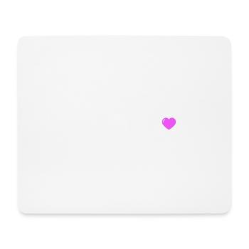 La Familia Heart - Tapis de souris (format paysage) - blanc - Devant