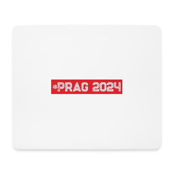 Prag 2024 - Mousepad (Querformat) - Weiß - Vorne