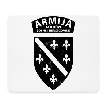 Armija republike Bosne i Hercegovine Heimat - Mousepad (Querformat) - Weiß - Vorne