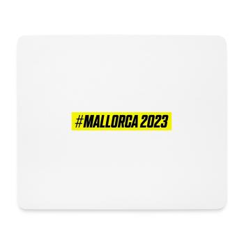 Mallorca 2023 - Mousepad (Querformat) - Weiß - Vorne