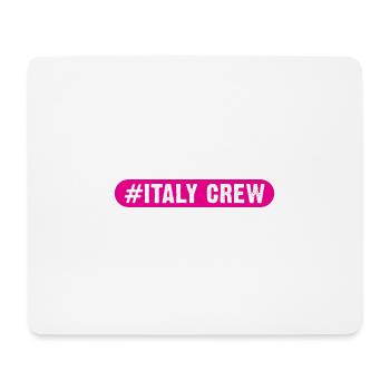 Italy Crew - Mouse Pad (horizontal) - white - Front