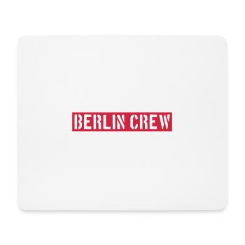Berlin Crew - Mousepad (Querformat) - Weiß - Vorne