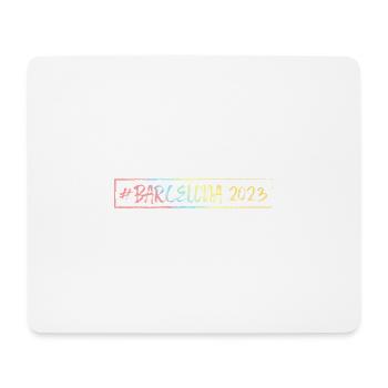 Barcelona 2023 - Mousepad (Querformat) - Weiß - Vorne