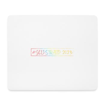 Goldstrand 2023 - Mousepad (Querformat) - Weiß - Vorne