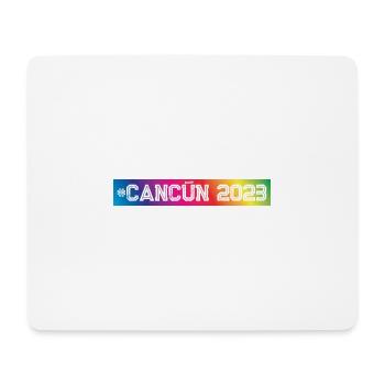 Cancun 2023 Colorful - Mouse Pad (horizontal) - white - Front