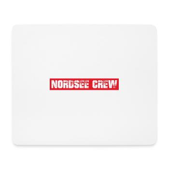 Nordsee Crew - Mousepad (Querformat) - Weiß - Vorne
