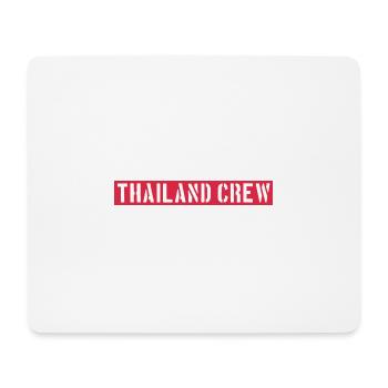 Thailand Crew - Mousepad (Querformat) - Weiß - Vorne