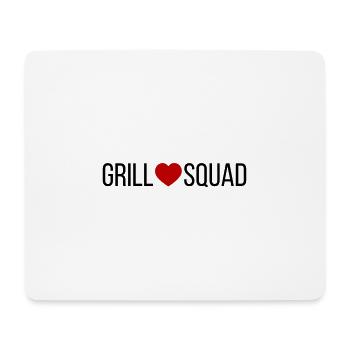 Grill Squad Heart - Mouse Pad (horizontal) - white - Front