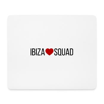 Ibiza Squad Heart - Tapis de souris (format paysage) - blanc - Devant