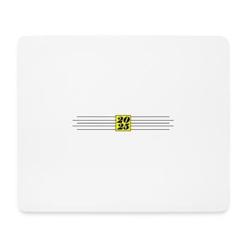 2025 Jahr Element - Mousepad (Querformat) - Weiß - Vorne