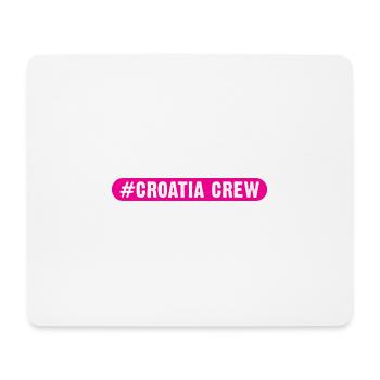 Croatia Crew - Mouse Pad (horizontal) - white - Front