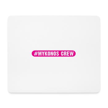 Mykonos Crew - Mousepad (Querformat) - Weiß - Vorne