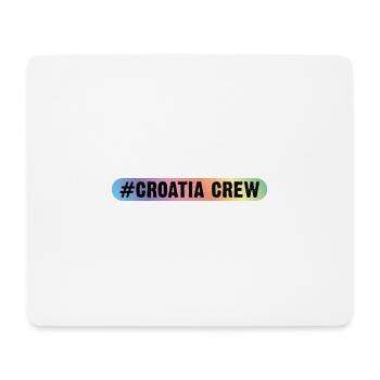 Croatia Crew - Mousepad (Querformat) - Weiß - Vorne