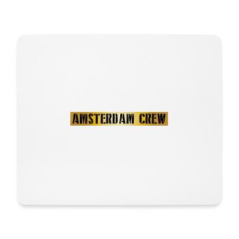 Amsterdam Crew - Mouse Pad (horizontal) - white - Front