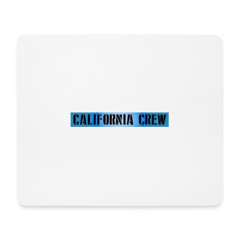 California Crew - Mousepad (Querformat) - Weiß - Vorne