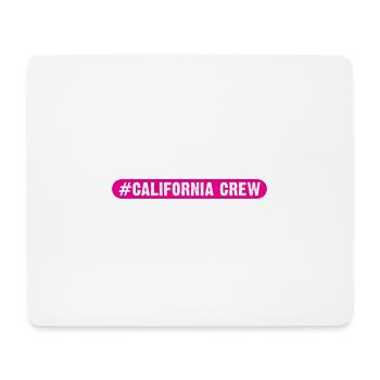 California Crew - Mousepad (Querformat) - Weiß - Vorne