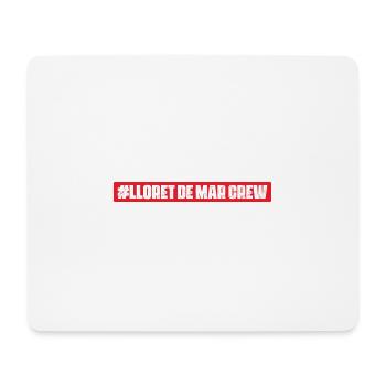 Lloret De Mar Crew - Mouse Pad (horizontal) - white - Front