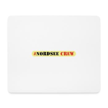Nordsee Crew - Mousepad (Querformat) - Weiß - Vorne