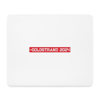 Sables d’or 2024 - Tapis de souris (format paysage) - blanc - Devant