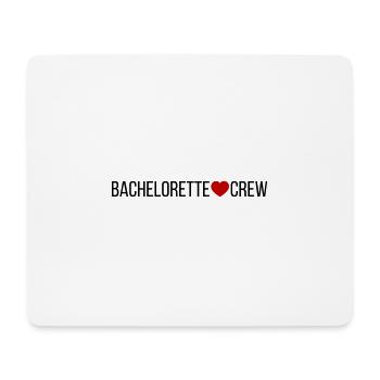 Bachelorette Crew Herz - Mousepad (Querformat) - Weiß - Vorne