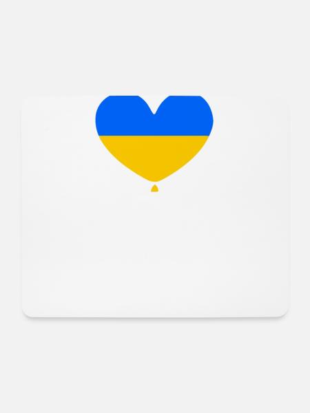 Ukraine - Mousepad (Querformat) - Weiß
