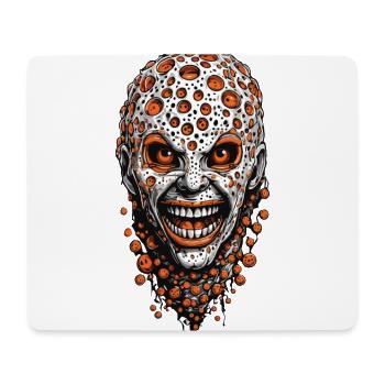Creepy Halloween Trypophobia Outfit Design - Mouse Pad (horizontal) - white - Front