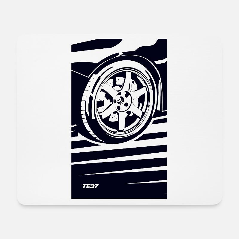 Kühl auf jedem Build - Mousepad (Querformat) - Weiß