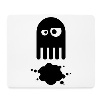 octopus - Mousepad (Querformat) - Weiß - Vorne