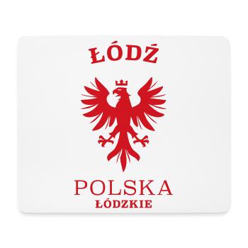 LODZ Polen Polska Poland - Mousepad (Querformat) - Weiß - Vorne