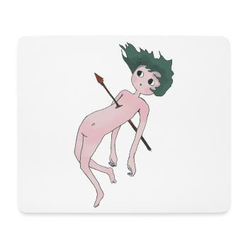 Cupid's Arrow - Mouse Pad (horizontal) - white - Front