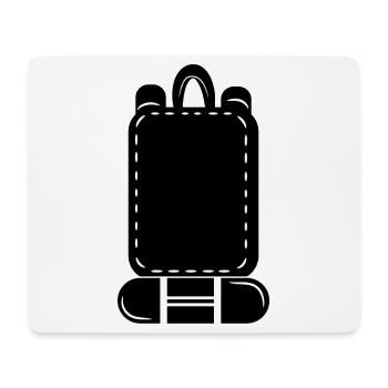 Wanderung Wanderwege Bergwandern Wandern Statement - Mousepad (Querformat) - Weiß - Vorne